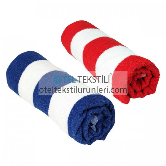 100x150cm Koyu Renk Eponj Plaj Havlusu 20/2 Ring 650 Gr/Adet 480 Gr/m² %100 Pamuk